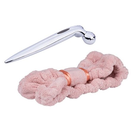 Ansiktsrulle og hårbånd-sett - 2 deler for daglig hudpleie