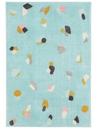 Candy Kids Rug Indoor/Outdoor Washable 160X230 Turquoise/Multicolor Geometric