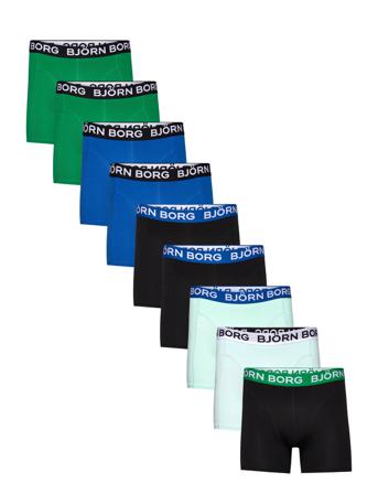 Cotton Stretch Boxer 9P Boksershorts Svart Björn Borg