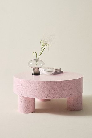 Jotex - Couchtisch Ø 90 Cm Terrazzo Rosa - MALARO - Kaufe Couchtische bei Jotex
