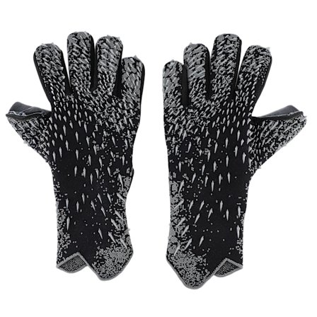 Fodboldmålmandshandsker Åndbare Fodboldhandsker Professionelle Anti-Slip Fodboldhandsker Sorte Nummer 9