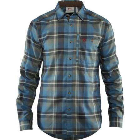 Fjällräven Men's Fjällglim Shirt Men long-sleeved shirts Blue S
