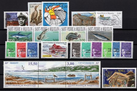 St. Pierre & Miquelon - Årgang 1997 - Postfrisk