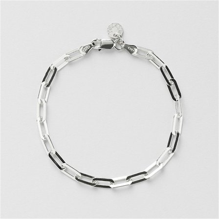 Link Chain Armbånd - sterlingsølv