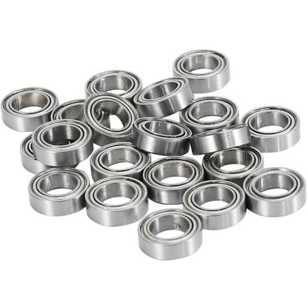 20 stk. MR106-ZZ lejer 6X10X3Mm forsmurte metalkuglelejer med fedtkuglelejer