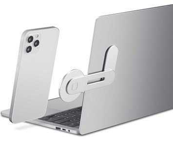 Andersson-MCM-M3000 Magnetic Mobile Holder for Laptop-Multitask med magnetisk mobilholder for laptop-Telecom accessories-Mobilholdere og mobiltilbehør