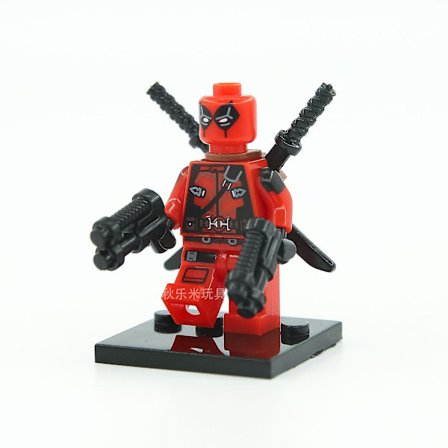 Superhero Serie Deadpool Byggeklods Mand Figur Samlelegetøj