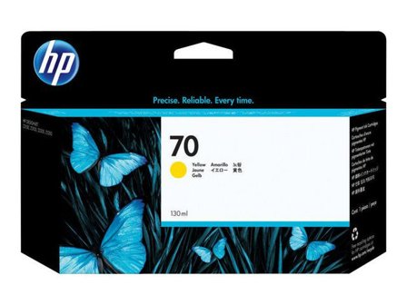 HP Bläckpatron C9454A 70 Gul - Lyreco - Toner och bläck - Bläckpatroner - Bläckpatroner HP