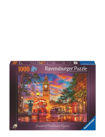 Sunset At Parliament Square 1000P Patterned Ravensburger