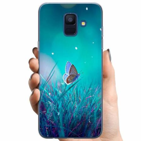 Samsung Galaxy A6 (2018) Tpu Mobilskal Magical Butterfly