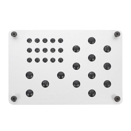 1 Set Hållbar Bil Fot Häl Pedal Bil Golv Fot Pedal Bil Golv Häl Pedal