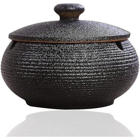 /EA/Askebæger, udendørs askebæger til terrassen med låg, vindtætte askebægre til cigaretter