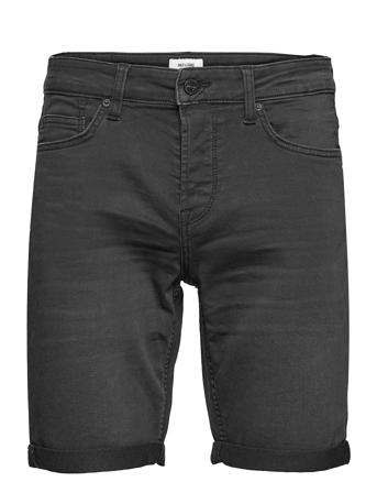 ONLY & SONS Onsply Blk Jog 8581 Pim Dnm Shorts Noos Svart