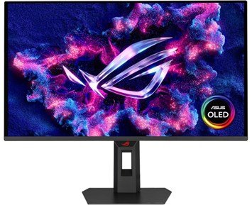 ASUS 27tum XG27AQDPG - 27tum QD-OLED-gamingskärm med 500 Hz uppdateringsfrekvens