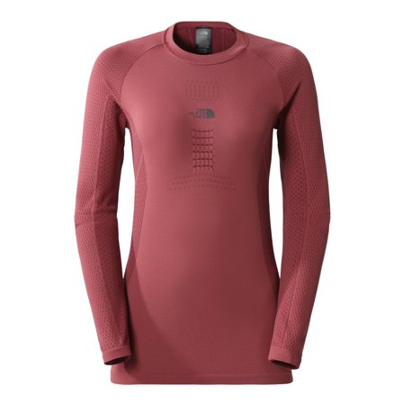 The North Face W Active L/S Crew Neck Red