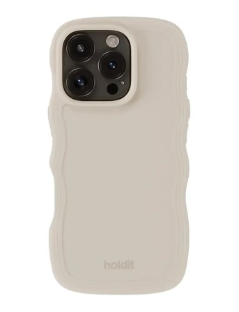 Holdit | Wavy Case Light Beige | IPHONE 16PRO MAX