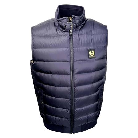 Belstaff, Vests Blauw, Heren, Maat:L