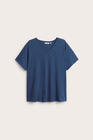 Kappahl | V-ringad t-shirt | Blå