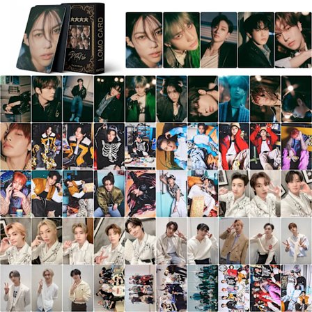 55 kpl Kpop Stray Kids Five Stars Uusi Albumi Lomo Kortit 5 Stars Valokuvakortit Straykids Valokuvakorttisetti Fanilahjat