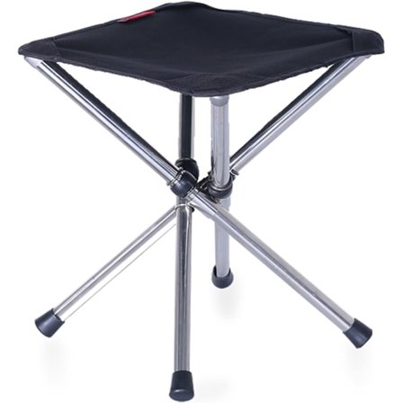 Bärbar Camping Fällpall Hopfällbar Sits Tripod Mini Tel, ZQKLA