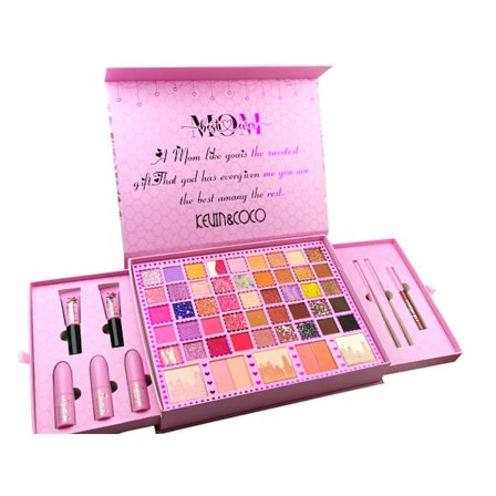 Halloween Smink Sminkset med 50 Färger Ögonskuggspalett Set