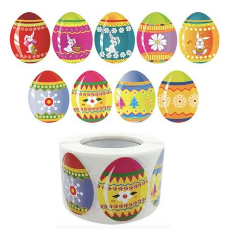 500 klistermærker klistermærker - påskemotiv - tegneserie