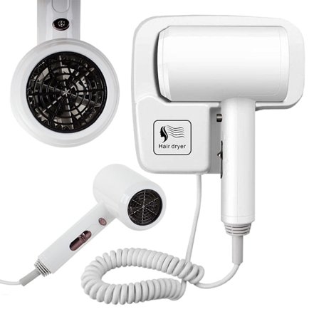 Kraftfull Hårtork 1200W Med Hållare