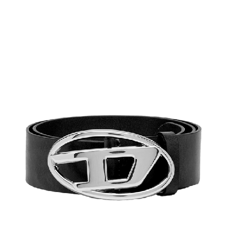 Diesel OVAL D LOGO B-1DR W belt Skärp Dam Svart 80