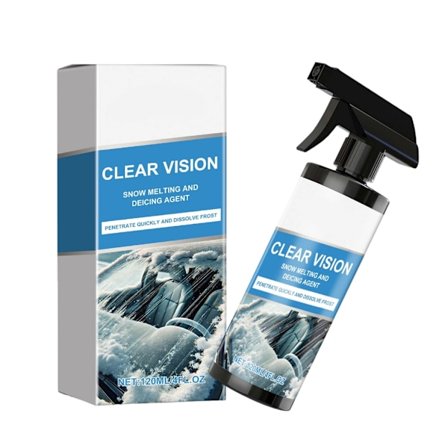 Isborttagare 120 ml Bil Vindruta Avisningsspray för Bilrutor Fönster