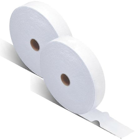 2 Rull Jelly Roll Vattstrimmel 2,5 tommer Bomulls Quilt Vatt, Fleksibel Vatt En Rull Totalt 50 Yards for Jelly Roll Tepper