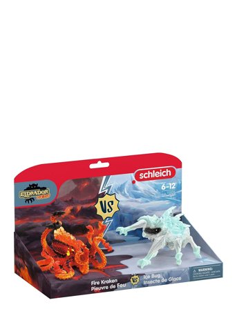 Schleich Schleich Ice Bug Vs. Fire Kraken - Multi/patterned - ONE SIZE