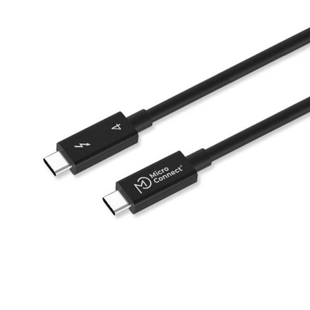 MicroConnect Thunderbolt-kabel - 24 pin USB-C til 24 pin USB-C - 2 m