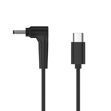 Typec DC-virtakaapeli 4,9 jalkaa 12 V:n USB-C-liitin DC5,5 x 2,1 mm 3,5 x 1,35 mm kaapeli 3.5x1.35mm