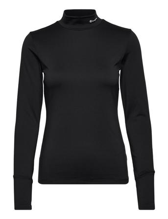 High Neck Sweatshirt Svetari Collegepaita Musta Champion
