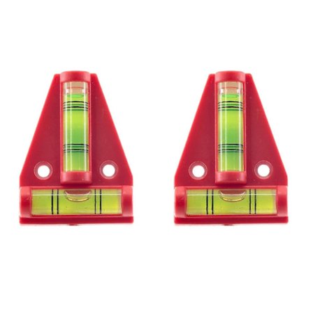 2 stk. Todimensjonalt nivå T-type nivå nivå 2 boble nivå boble nivå linjal