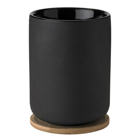 Stelton Theo Termokrus m. underlag 0,25 liter, sort - Black | KitchenOne