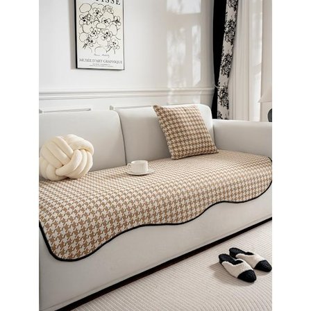 Soffkudde premiumkänsla sittdyna Chenille oregelbundet cover