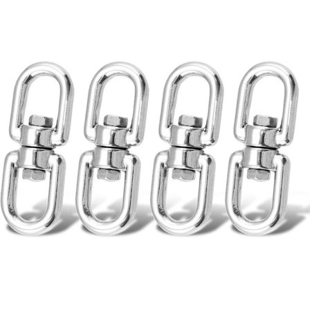 4stk Swivel Eye Ring 8-formet Ring Universal Ring
