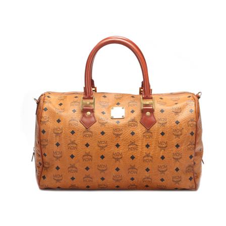MCM Pre-owned, Handbags Bruin, Dames, Maat:ONE Size