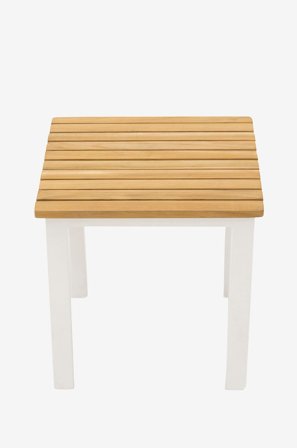 Venture Home - Sivupöytä Mexico 40x40 cm - Valkoinen - Parvekekalusteet - - Homeroom