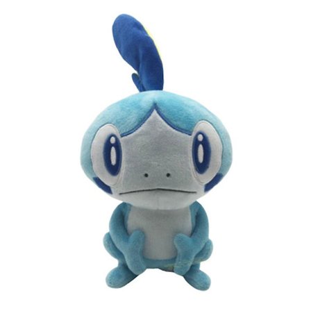 25cm Sobble Lizard -pehmolelu, söpö Sword Shield Anime-peli Elf-nukke, lasten lelulahja