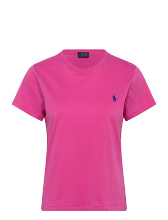 Polo Ralph Lauren 40/1 Cotton Jersey-Knt-T-Shirt - Pink - XS