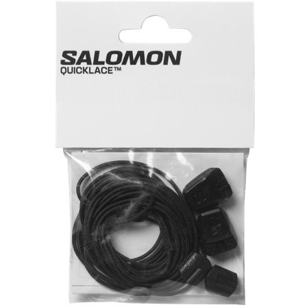 Salomon - Schuhe: Ersatzteile Schuhe Quicklace Kit - Black - NS