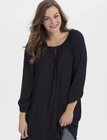 Kaffe Amber Tunic - Blue - 42