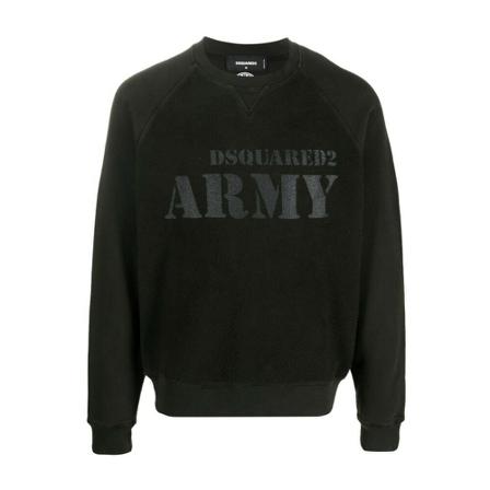 Dsquared2 - Tröjor - Grön - Herr - Storlek: Xl, Herr, Storlek: XL