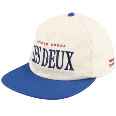 Les Deux - Beige snapback Keps - Sporting Goods Cap Raw Ivory 2 Snapback @ Hatstore