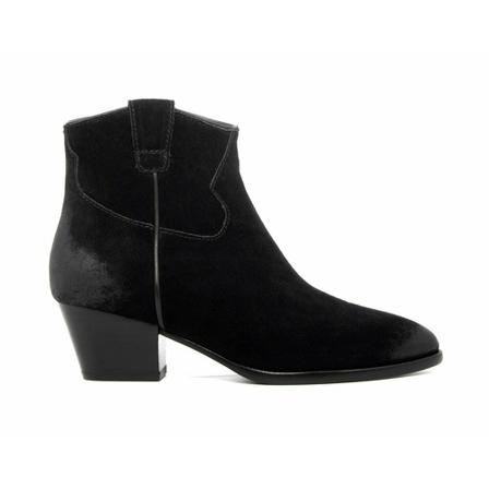 Ash, Heeled Shoes Zwart, Dames, Maat:39 EU,suede,Patches