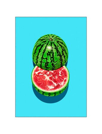 Supermercat | Meat-Melon | 70X100CM
