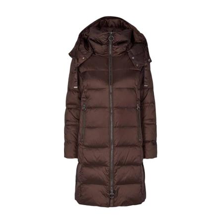 Sand Hood Jacketbrown Brun, Dame