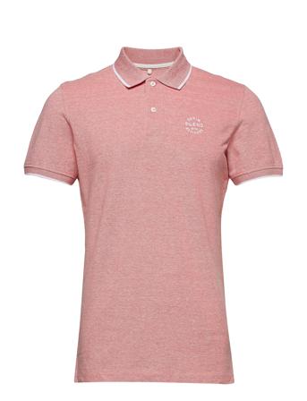 Bhnate Poloshirt Polos Short-sleeved Vaaleanpunainen Blend